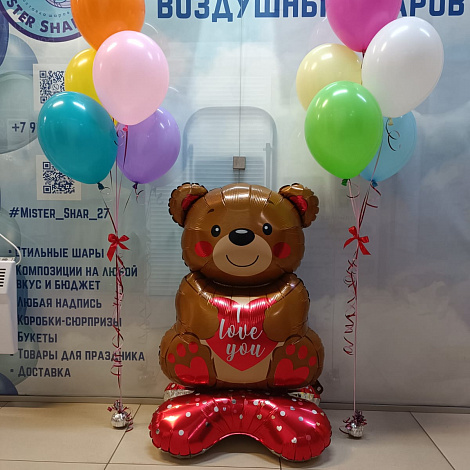 Фонтаны с Мишкой