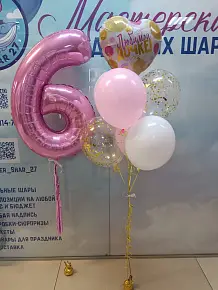 набор Любимой Дочке с цифрой