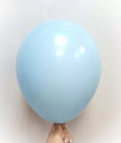 Шар пастельный голубой