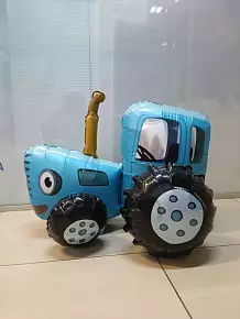 Синий трактор