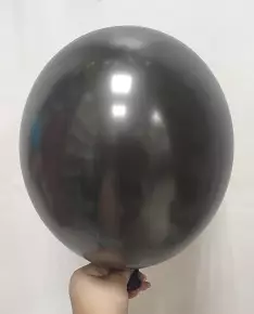 Шар пастельный черный 
