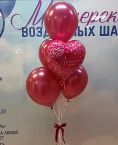 Фонтан из шаров, для МАМЫ