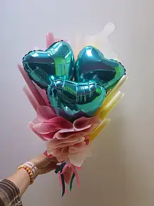 Букет из 3 сердец