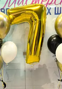Шар цифра 7